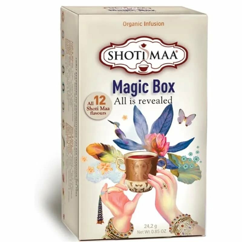 Shoti Maa BIO thee Magic Box 12 theesoorten