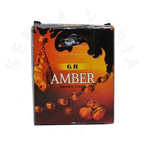 Wierookkegels amber