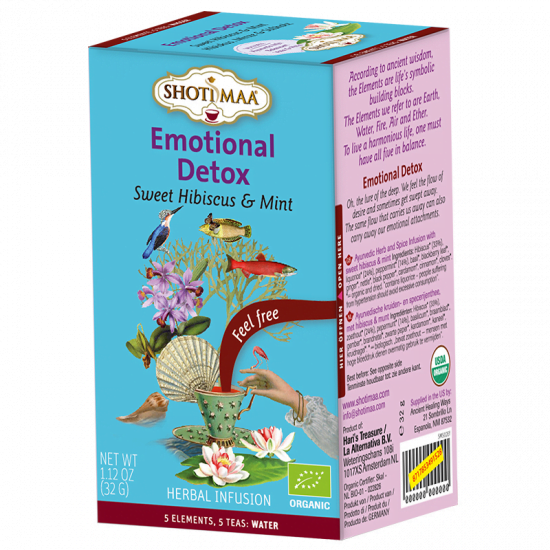 Shoti Maa BIO thee Emotional Detox hibiscus en munt