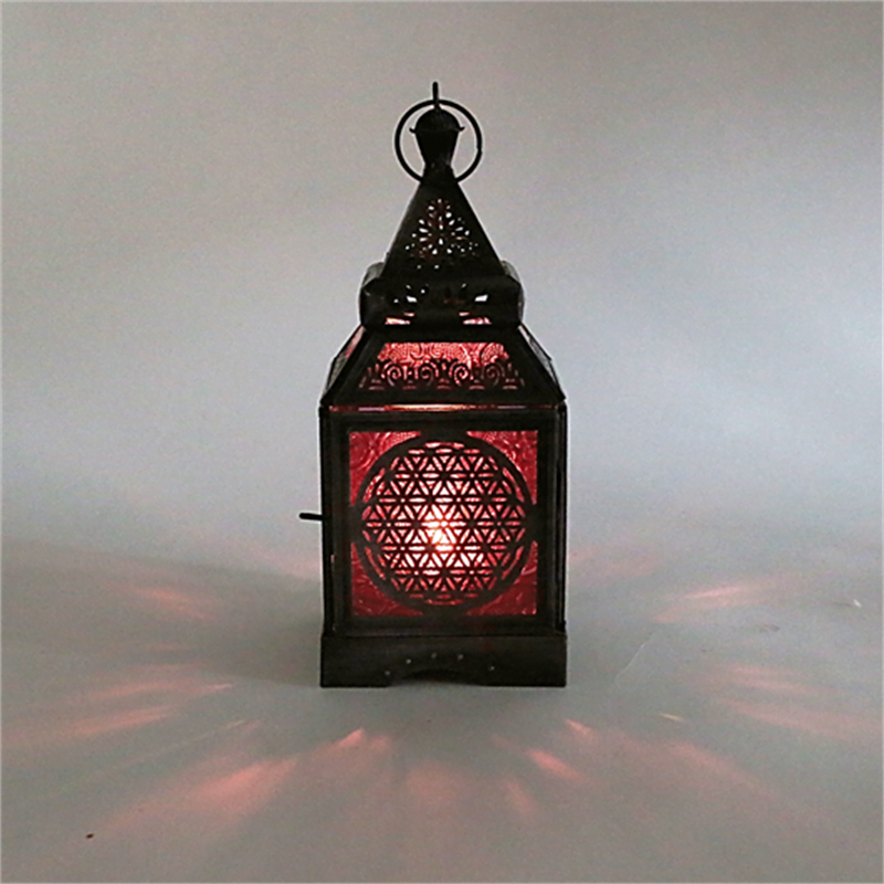 Sfeerlicht Oosterse lantaarn Bloem des Levens - Afbeelding 2