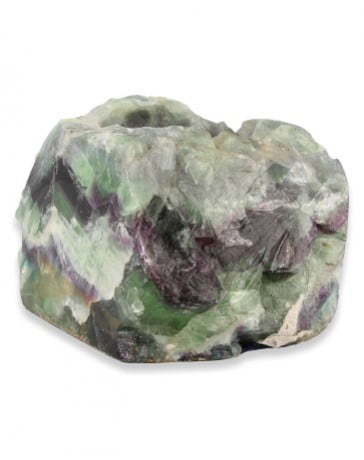 Sfeerlicht fluoriet half gepolijst