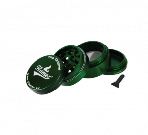 metalen grinder 4 parts groen flamez