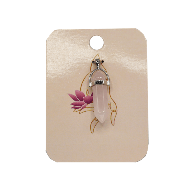 Hanger Rozenkwarts punt - Afbeelding 2