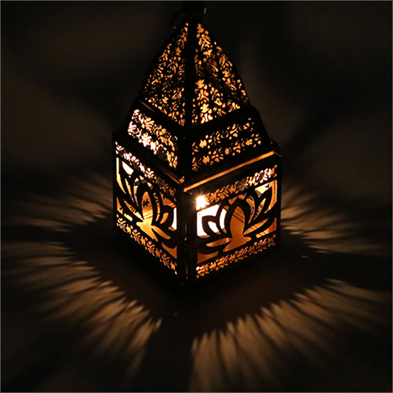 Sfeerlicht Oosterse Lantaarn Lotus - Afbeelding 2