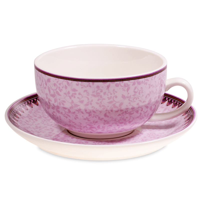 Theeset Mandala paars - Afbeelding 2