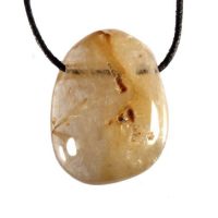 Hanger Rutielkwarts trommelsteen