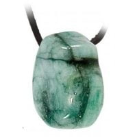 Hanger Smaragd trommelsteen