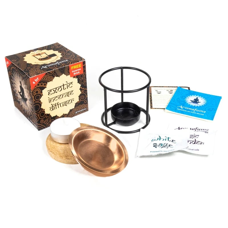 Aromafume Exotic Incense Diffuser voor wierookblokjes - Afbeelding 2