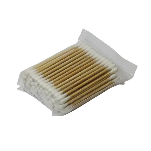 Houten wattenstaafjes