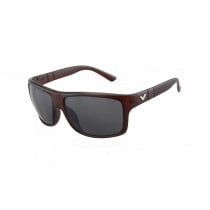 Zonnebril met bruin montuur