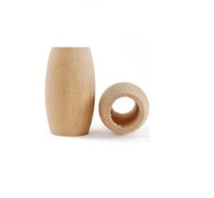 Grote houten kraal onbehandeld