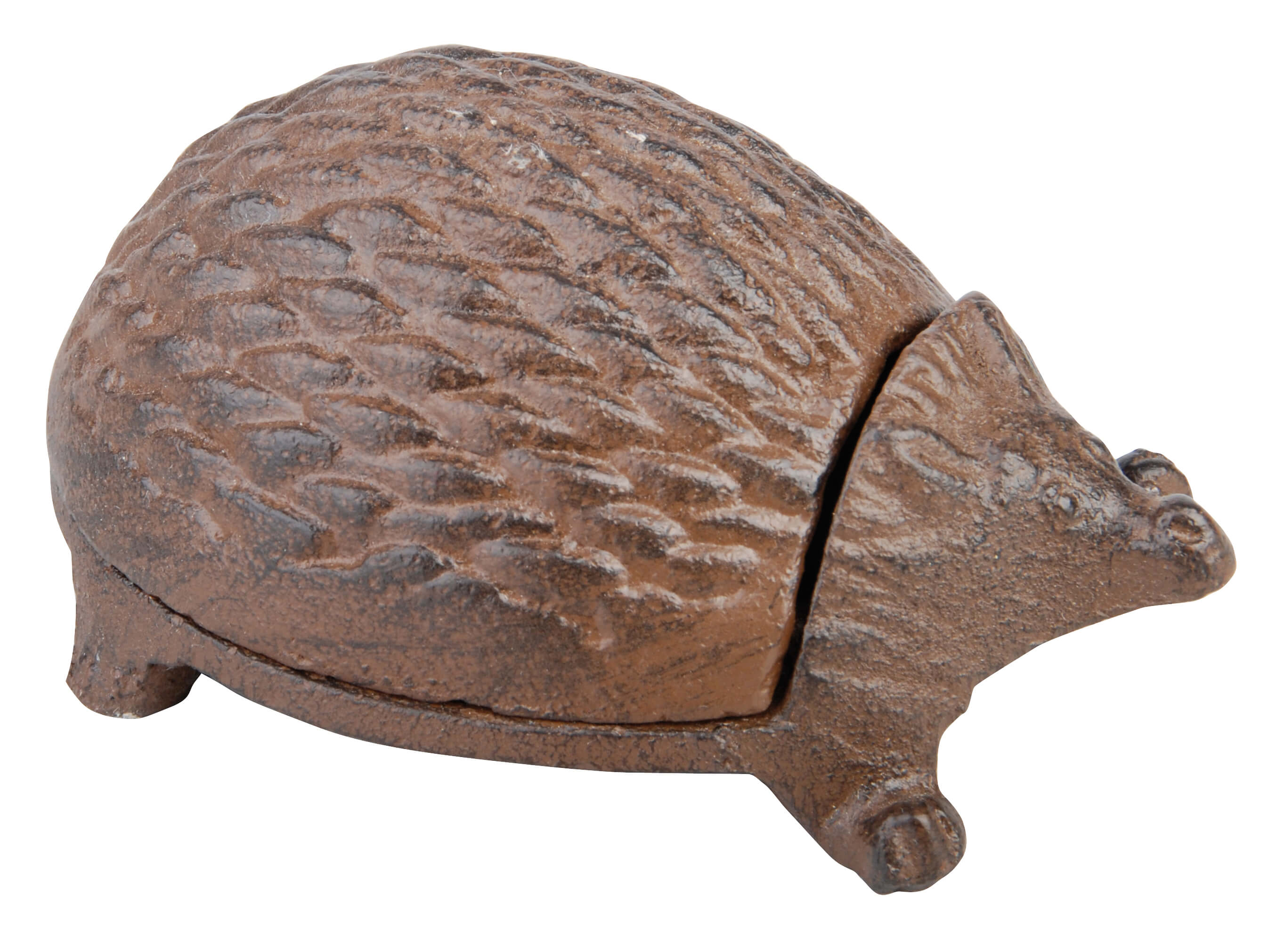 gietijzeren sleutelverstopdoosje egel