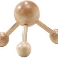 houten massage driepoot