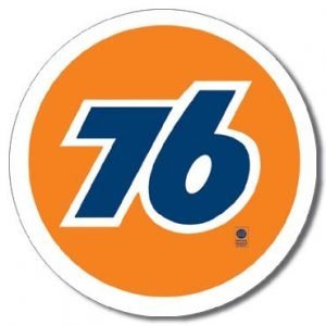 wandbord metaal union 76