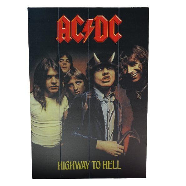 Wandbord AC/DC
