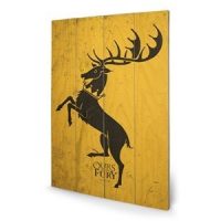 wandbord game of thrones baratheon