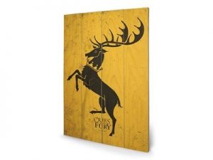 wandbord game of thrones baratheon