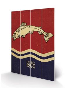 wandbord game of thrones tully