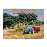 Metalen wandbord New Holland
