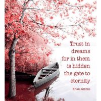 ansichtkaart trust in dreams