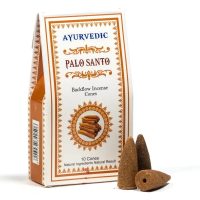 Ayurvedic backflow wierookkegels palo santo