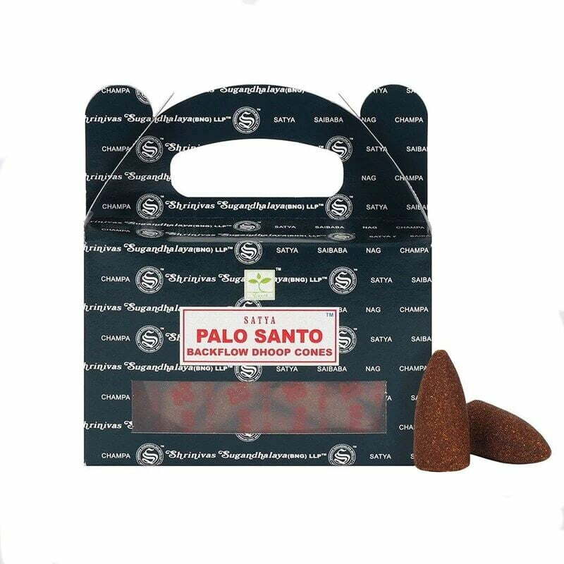 Satya backflow wierookkegels Palo Santo