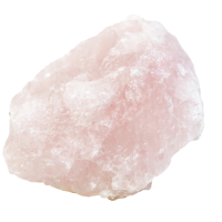 Ruwe edelsteen Rozenkwarts