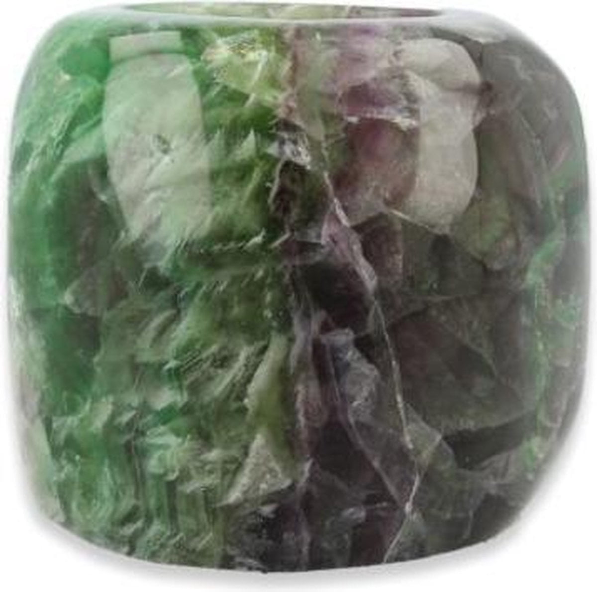 Sfeerlicht fluoriet geslepen - Afbeelding 2