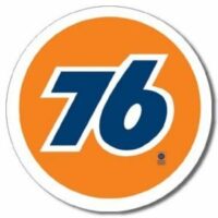 Wandbord metaal Union 76