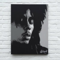 Canvas Bob Marley Black & White