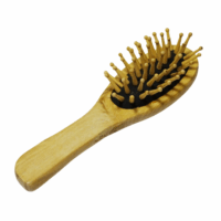 Houten haarborstel