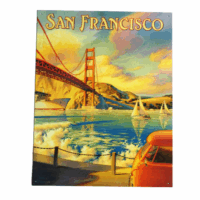 Wandbord metaal San Francisco