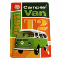 Wandbord metaal VW T2