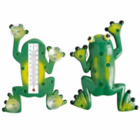 Buitenthermo&shy;meter kikker