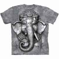 T-shirt met hoogwaardige print Ganesha