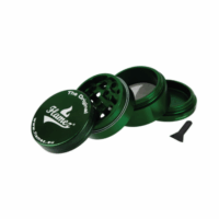 Metalen grinder 4 parts groen Flamez