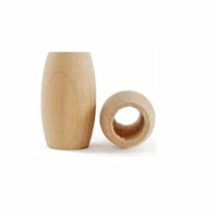 Grote houten kraal onbehandeld