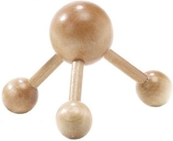 Houten massage driepoot