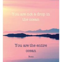 Ansichtkaart You're not a drop