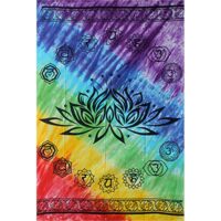 Wandkleed Chakra Lotus